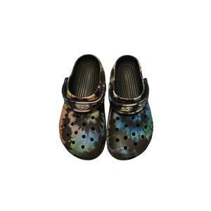 Crocs Womens 6 Mens 4 Tie Dye